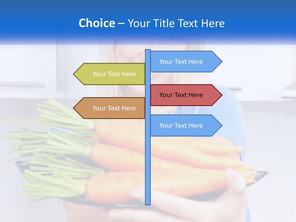 Smiling Nutrition Home PowerPoint Template
