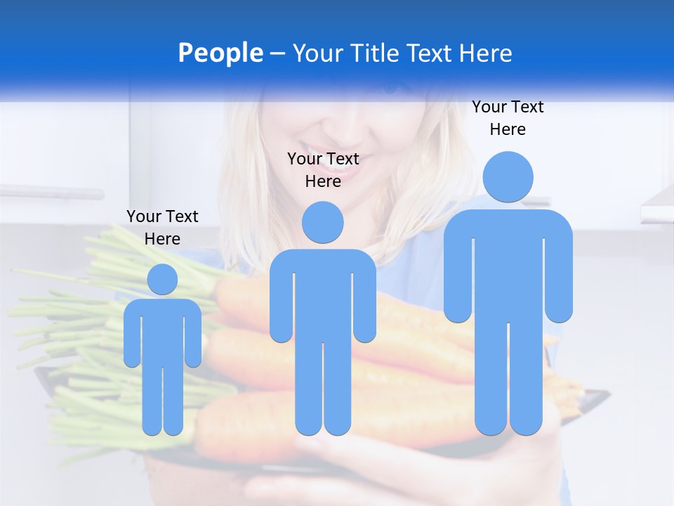 Smiling Nutrition Home PowerPoint Template