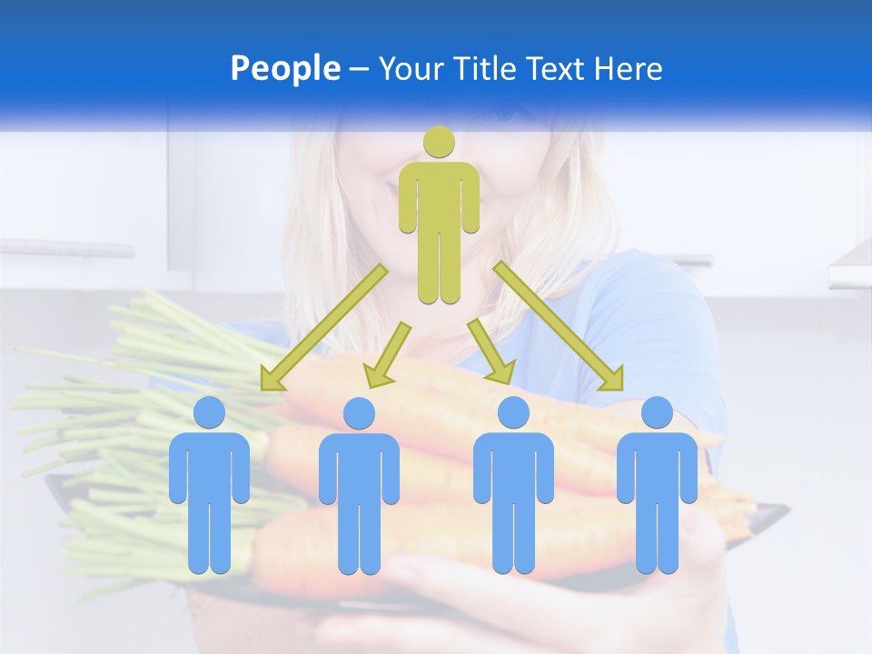 Smiling Nutrition Home PowerPoint Template