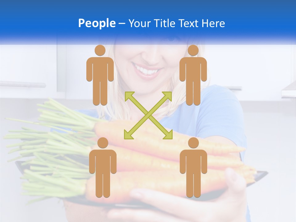 Smiling Nutrition Home PowerPoint Template