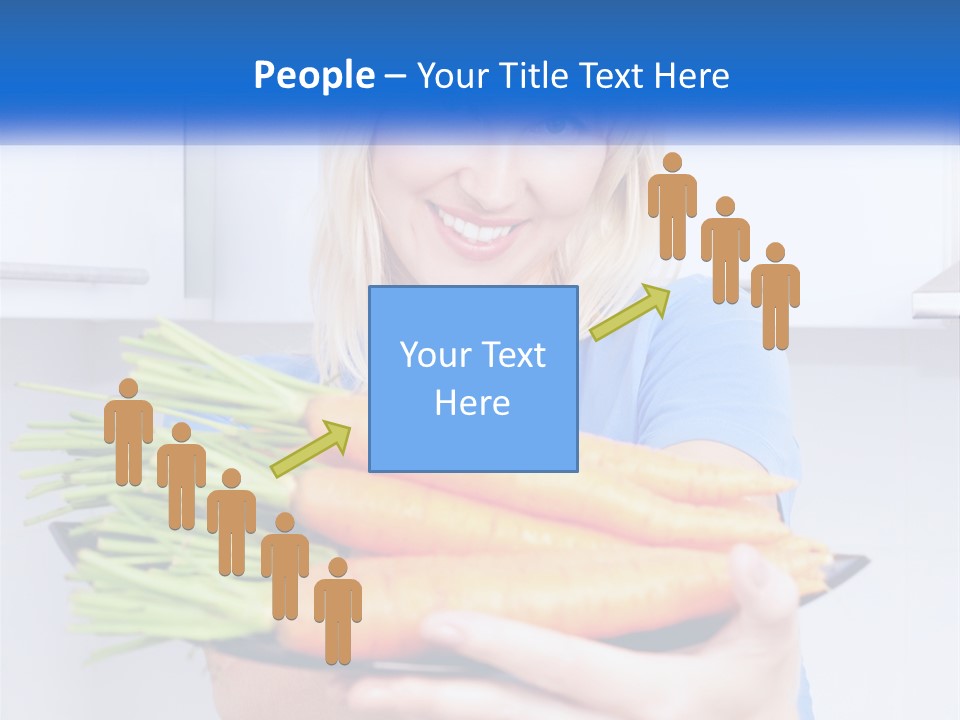 Smiling Nutrition Home PowerPoint Template