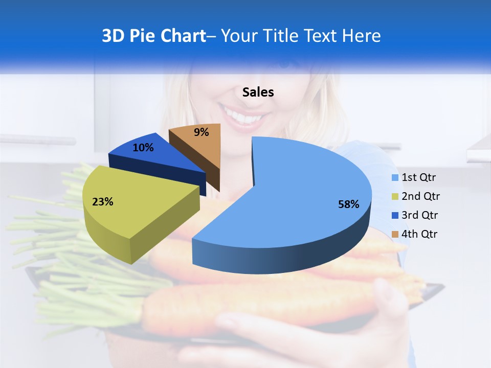 Smiling Nutrition Home PowerPoint Template