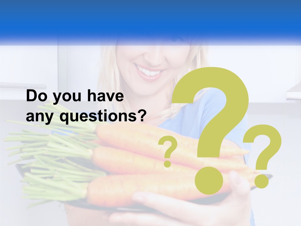 Smiling Nutrition Home PowerPoint Template