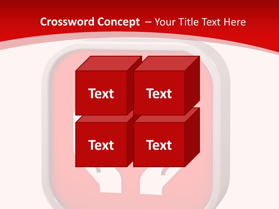 Red Symbol Healthcare PowerPoint Template