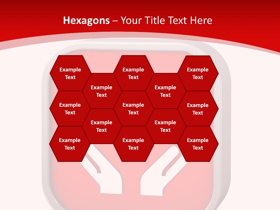 Red Symbol Healthcare PowerPoint Template