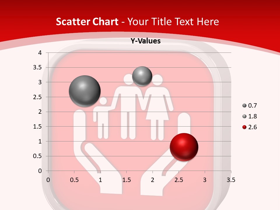 Red Symbol Healthcare PowerPoint Template