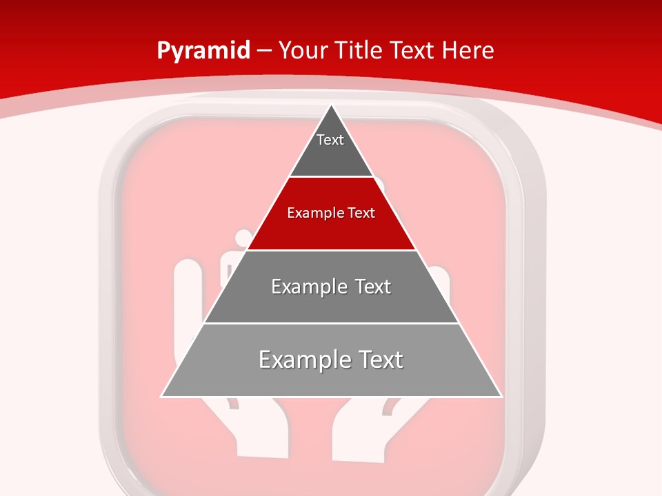 Red Symbol Healthcare PowerPoint Template