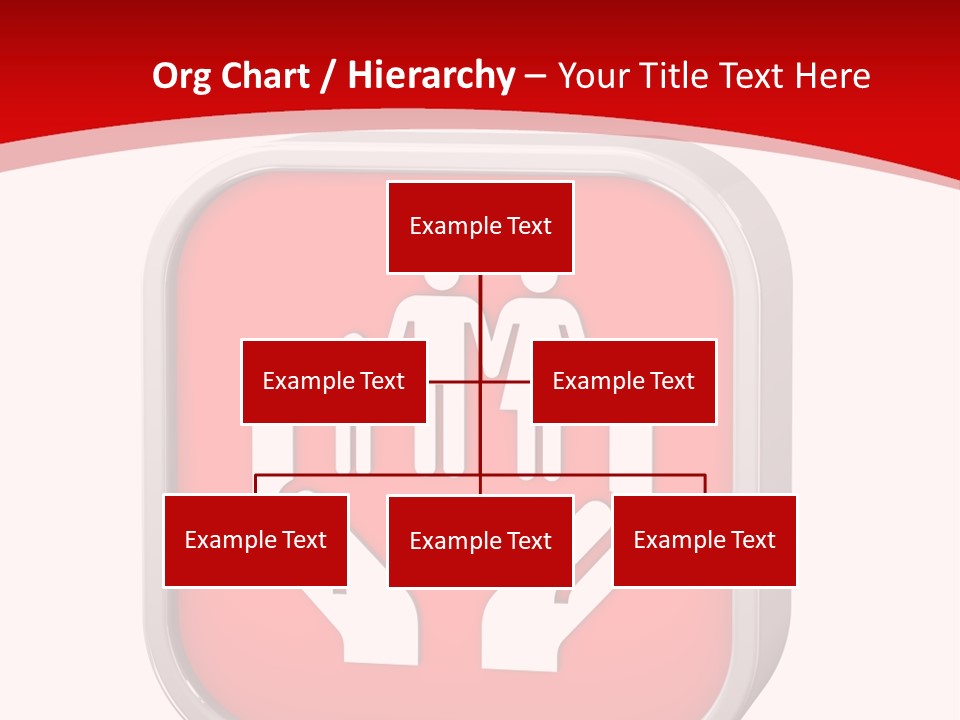 Red Symbol Healthcare PowerPoint Template