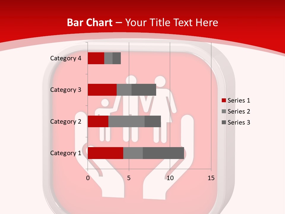 Red Symbol Healthcare PowerPoint Template
