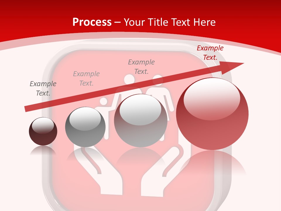 Red Symbol Healthcare PowerPoint Template