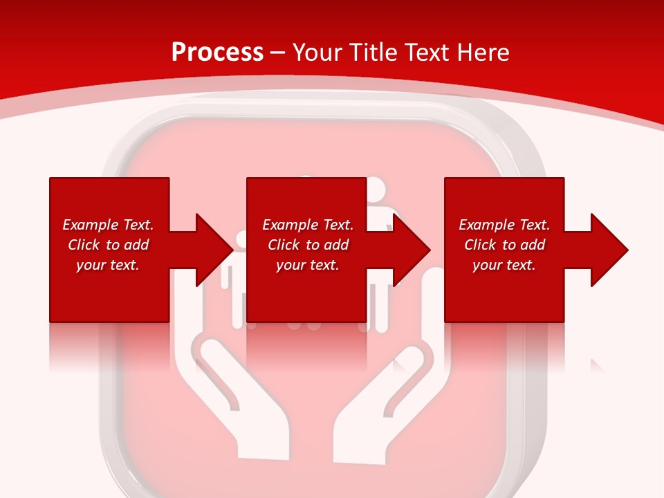 Red Symbol Healthcare PowerPoint Template