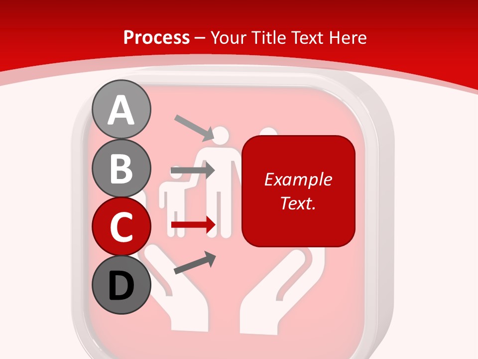 Red Symbol Healthcare PowerPoint Template