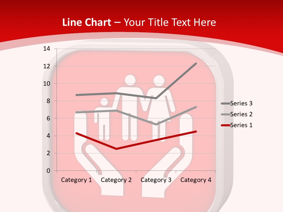 Red Symbol Healthcare PowerPoint Template