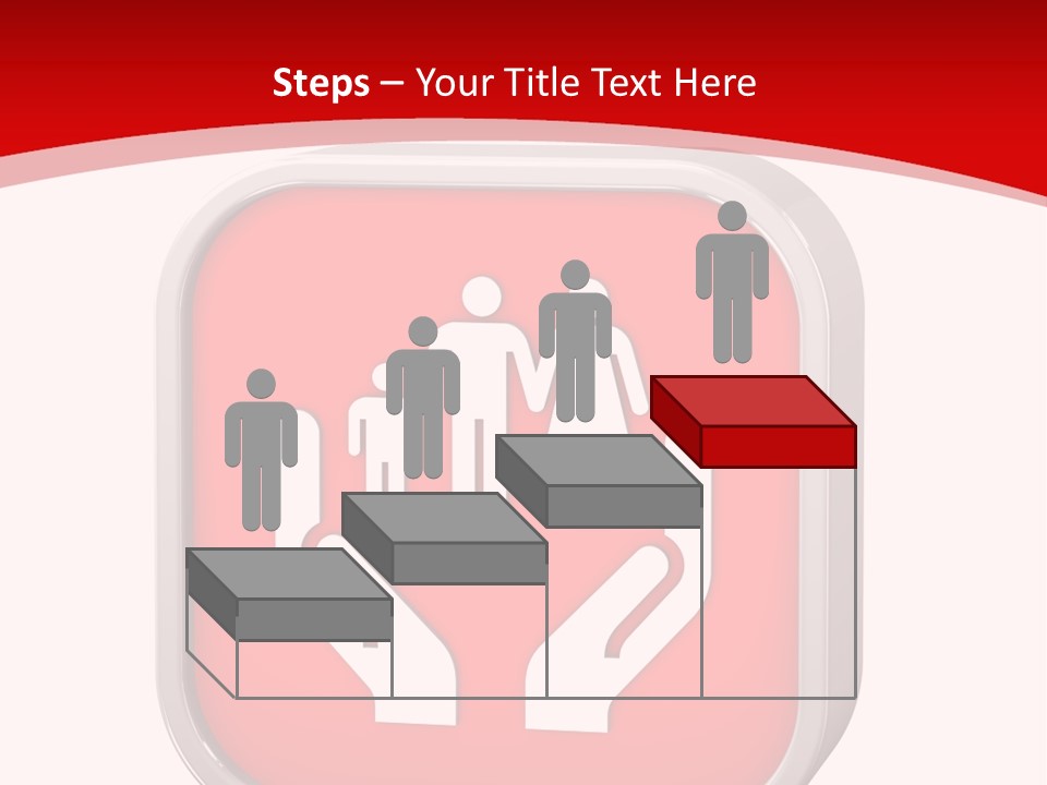Red Symbol Healthcare PowerPoint Template