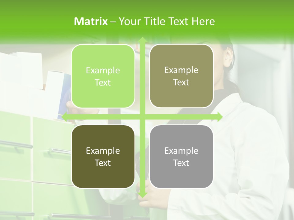 Illness Salesperson People PowerPoint Template