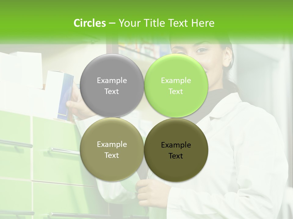 Illness Salesperson People PowerPoint Template