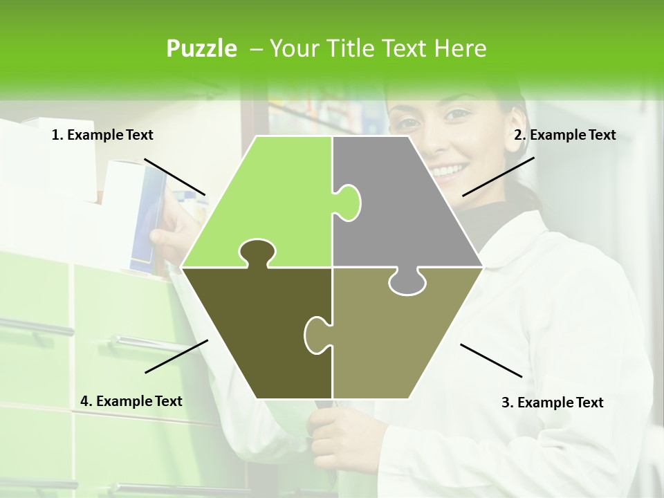 Illness Salesperson People PowerPoint Template