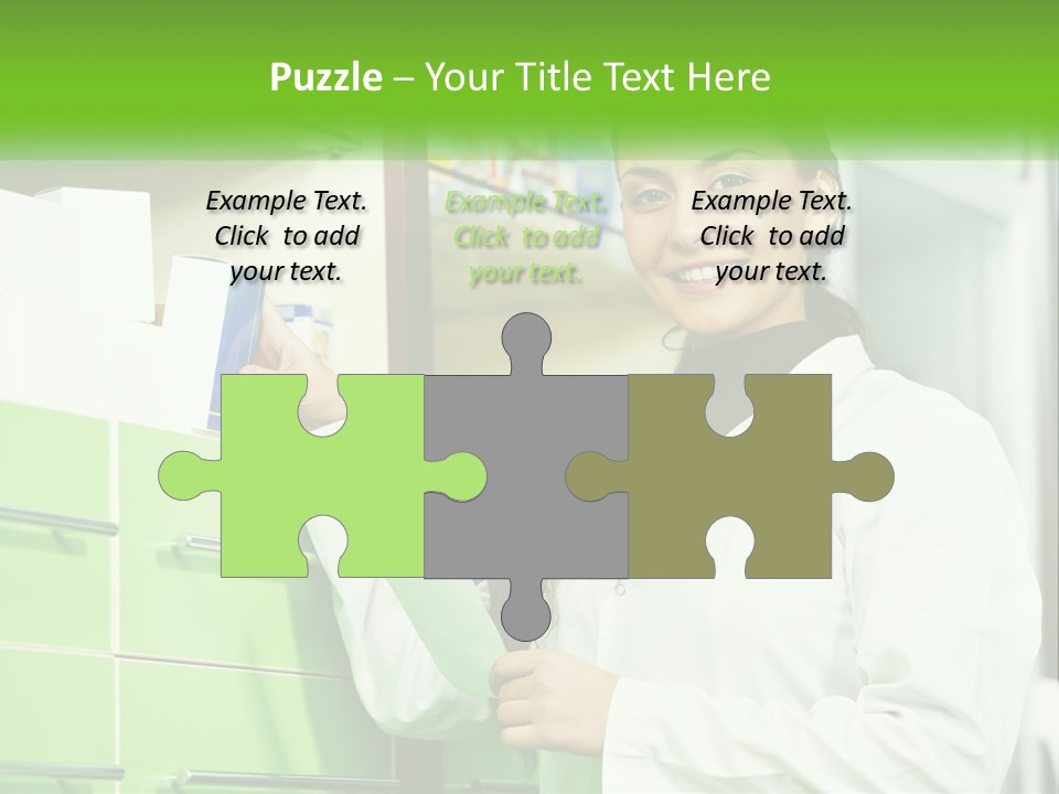 Illness Salesperson People PowerPoint Template