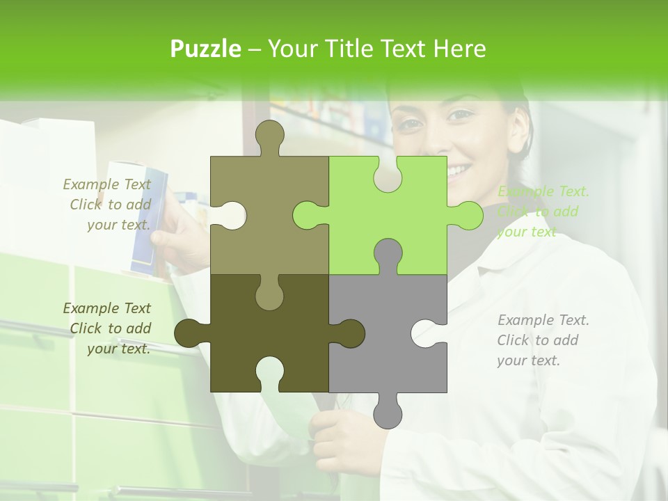 Illness Salesperson People PowerPoint Template