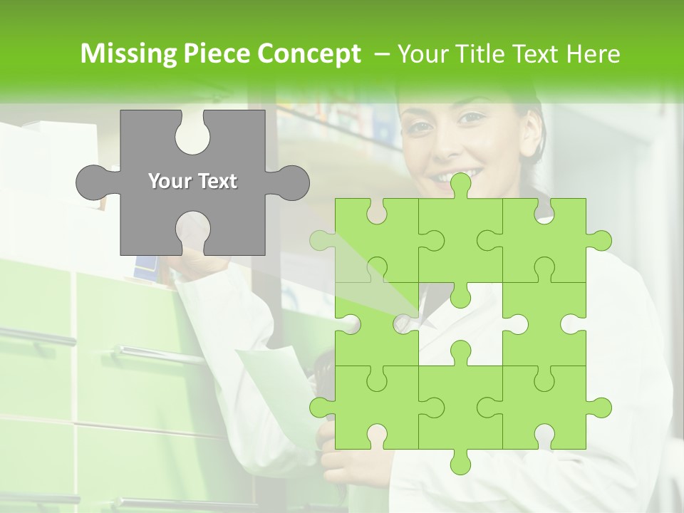 Illness Salesperson People PowerPoint Template