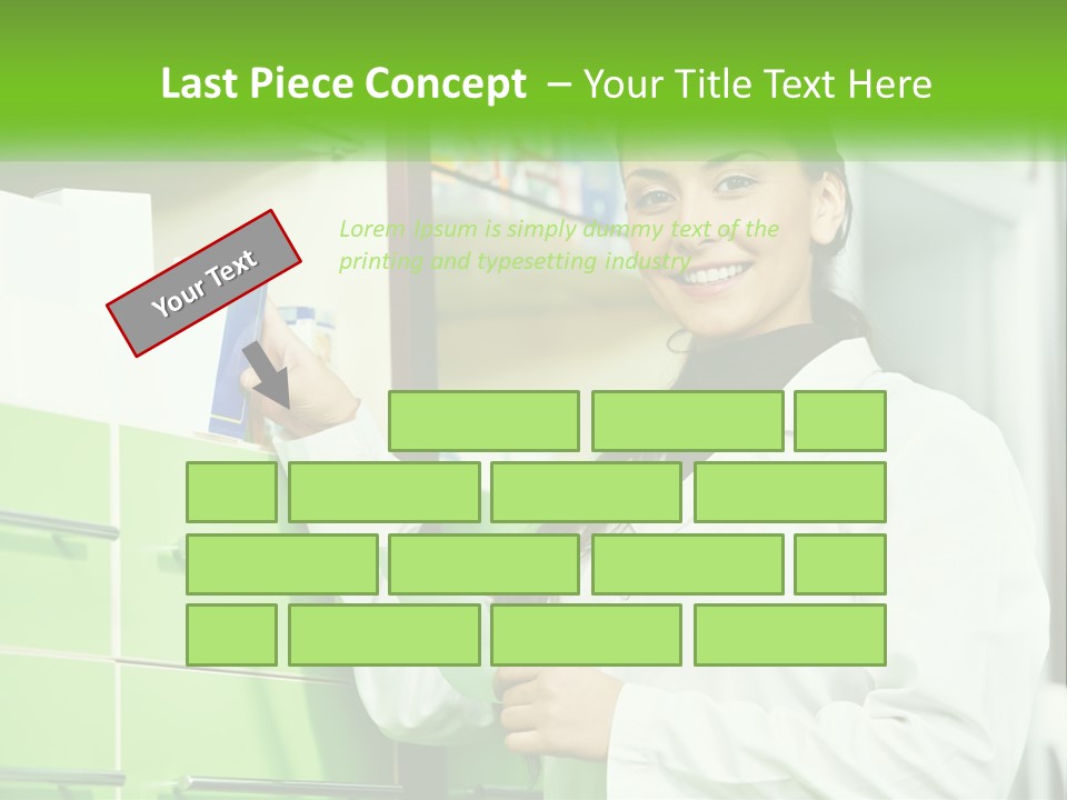 Illness Salesperson People PowerPoint Template