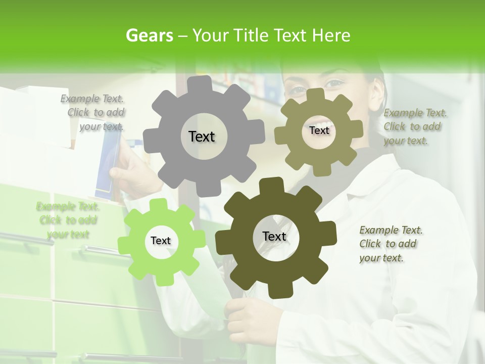 Illness Salesperson People PowerPoint Template