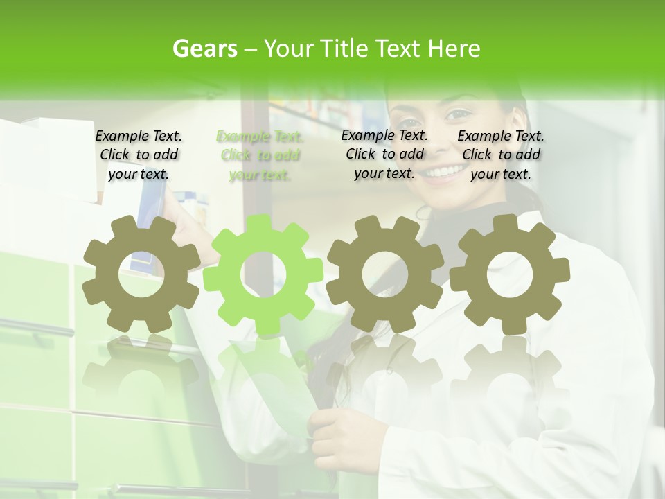 Illness Salesperson People PowerPoint Template