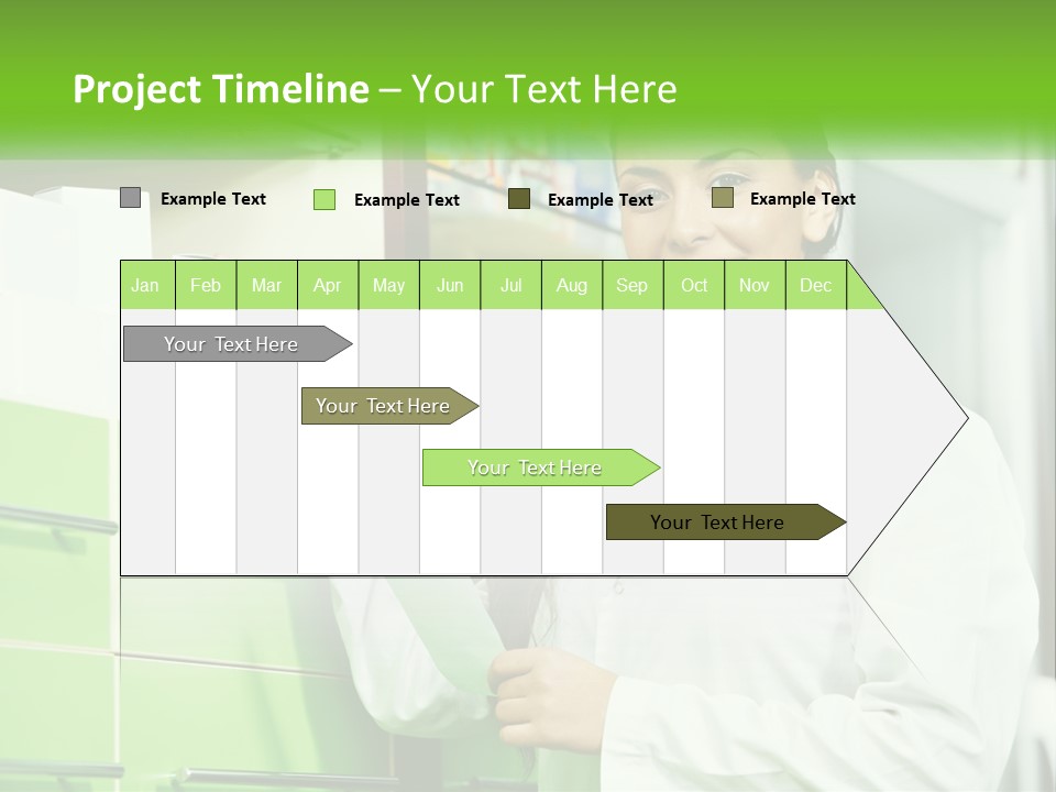 Illness Salesperson People PowerPoint Template
