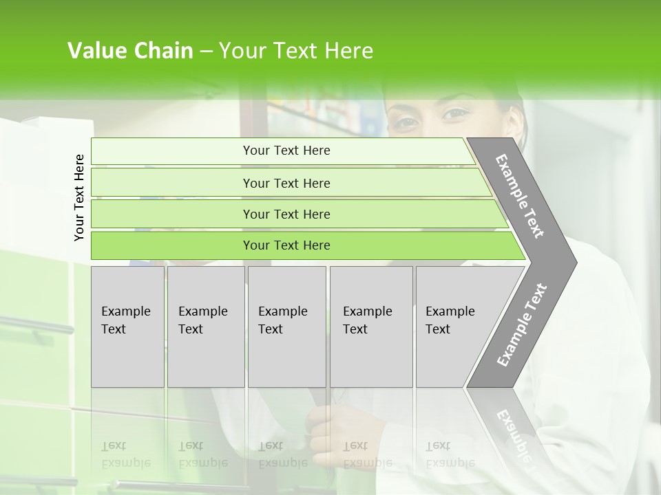 Illness Salesperson People PowerPoint Template