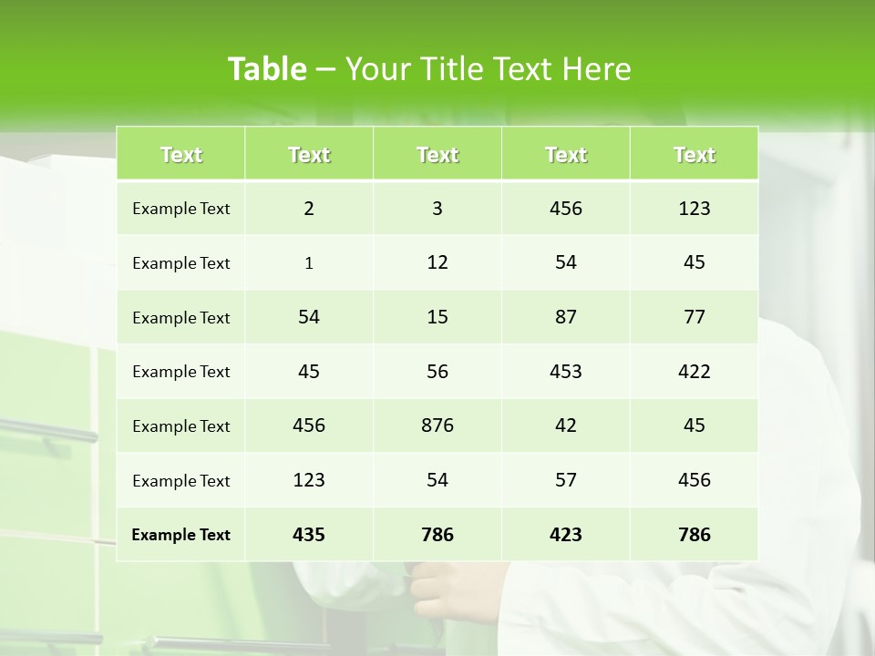 Illness Salesperson People PowerPoint Template