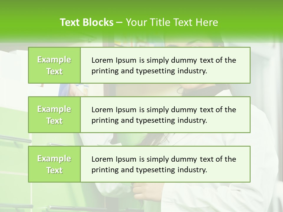 Illness Salesperson People PowerPoint Template