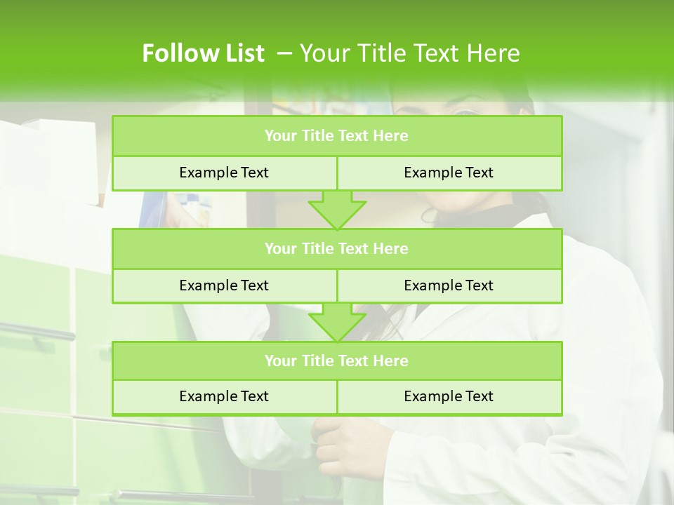Illness Salesperson People PowerPoint Template