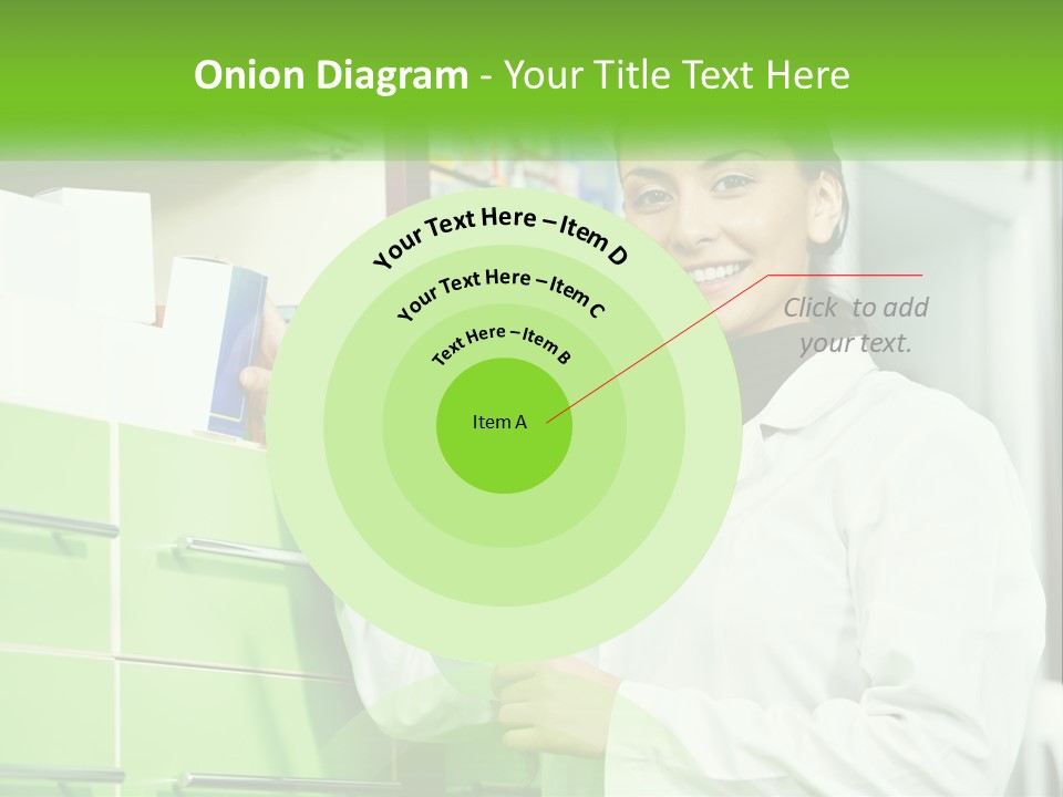 Illness Salesperson People PowerPoint Template