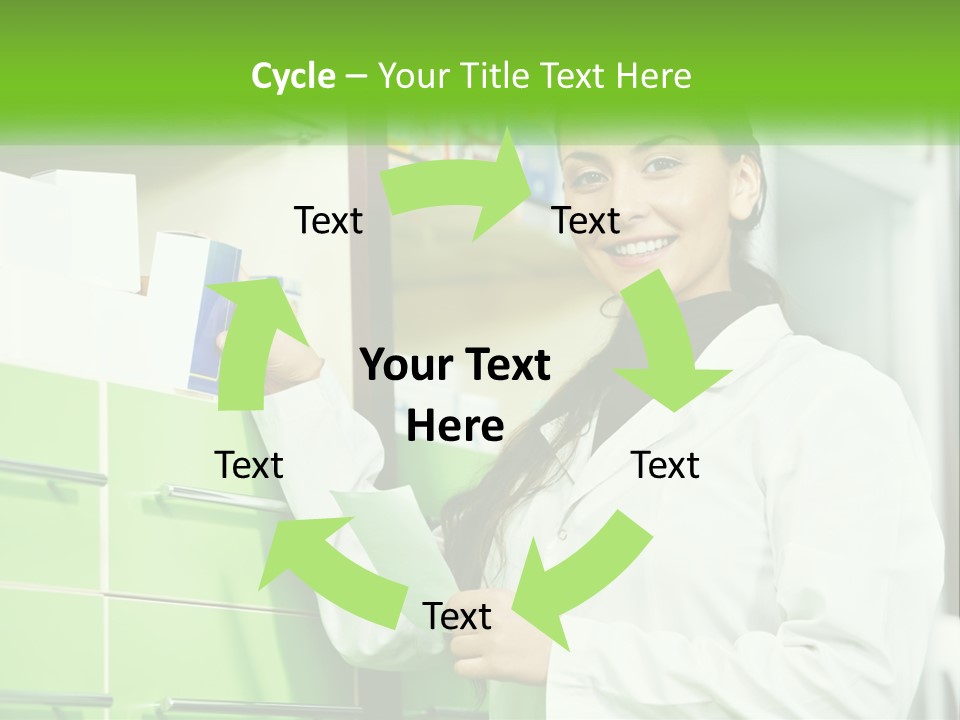 Illness Salesperson People PowerPoint Template