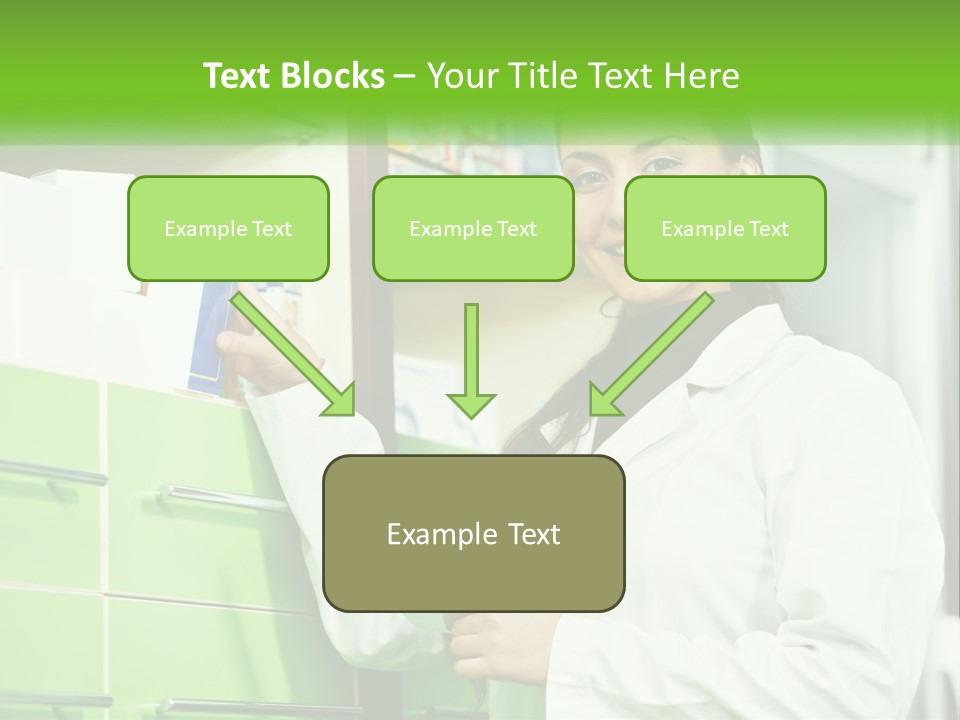 Illness Salesperson People PowerPoint Template