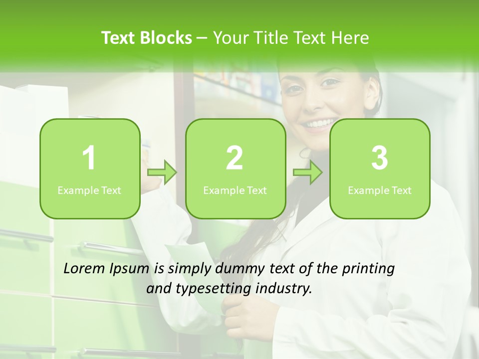 Illness Salesperson People PowerPoint Template