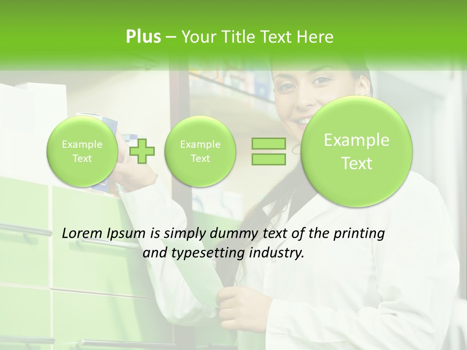 Illness Salesperson People PowerPoint Template