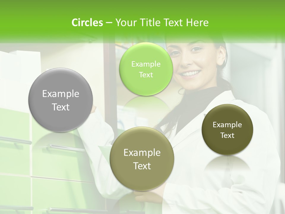 Illness Salesperson People PowerPoint Template