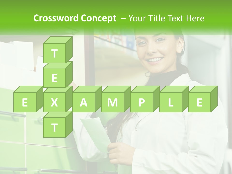 Illness Salesperson People PowerPoint Template