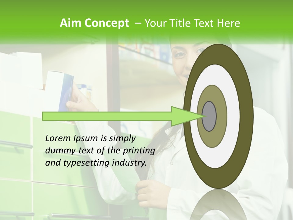 Illness Salesperson People PowerPoint Template