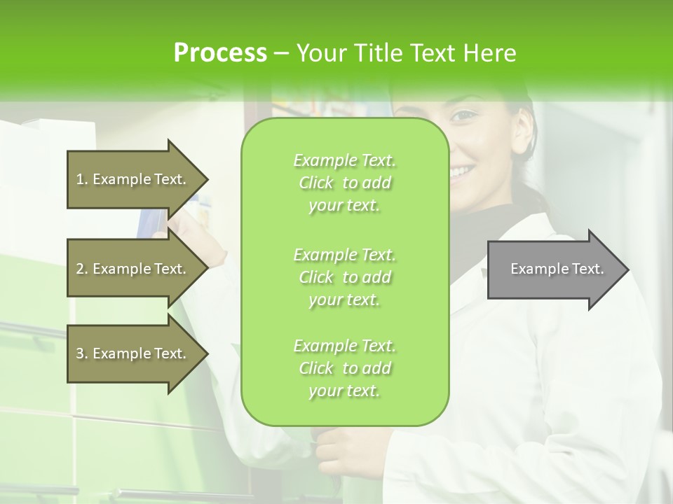 Illness Salesperson People PowerPoint Template