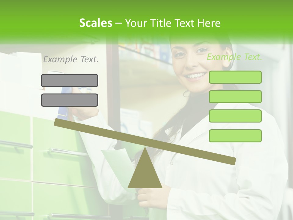Illness Salesperson People PowerPoint Template