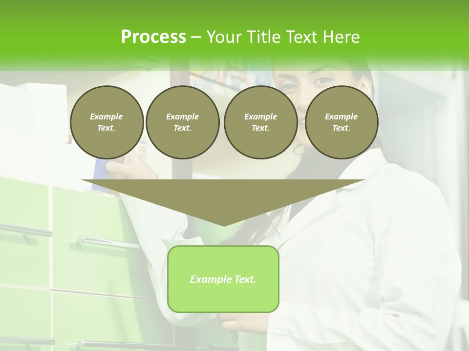 Illness Salesperson People PowerPoint Template