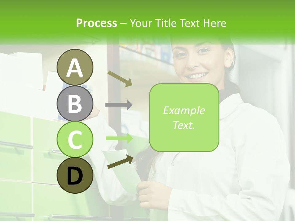 Illness Salesperson People PowerPoint Template
