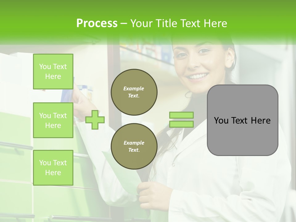 Illness Salesperson People PowerPoint Template