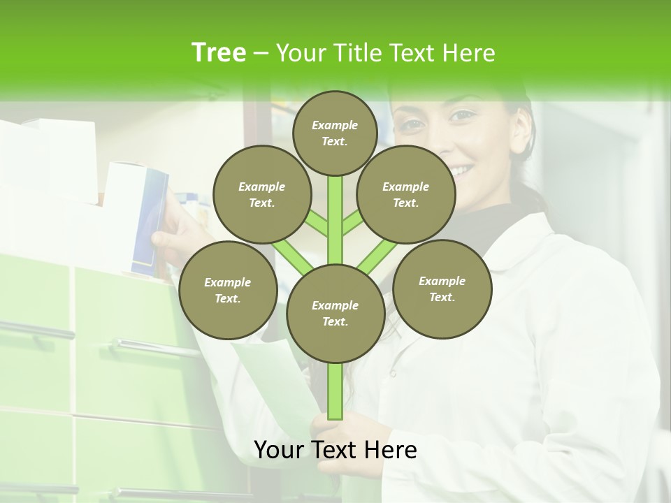 Illness Salesperson People PowerPoint Template