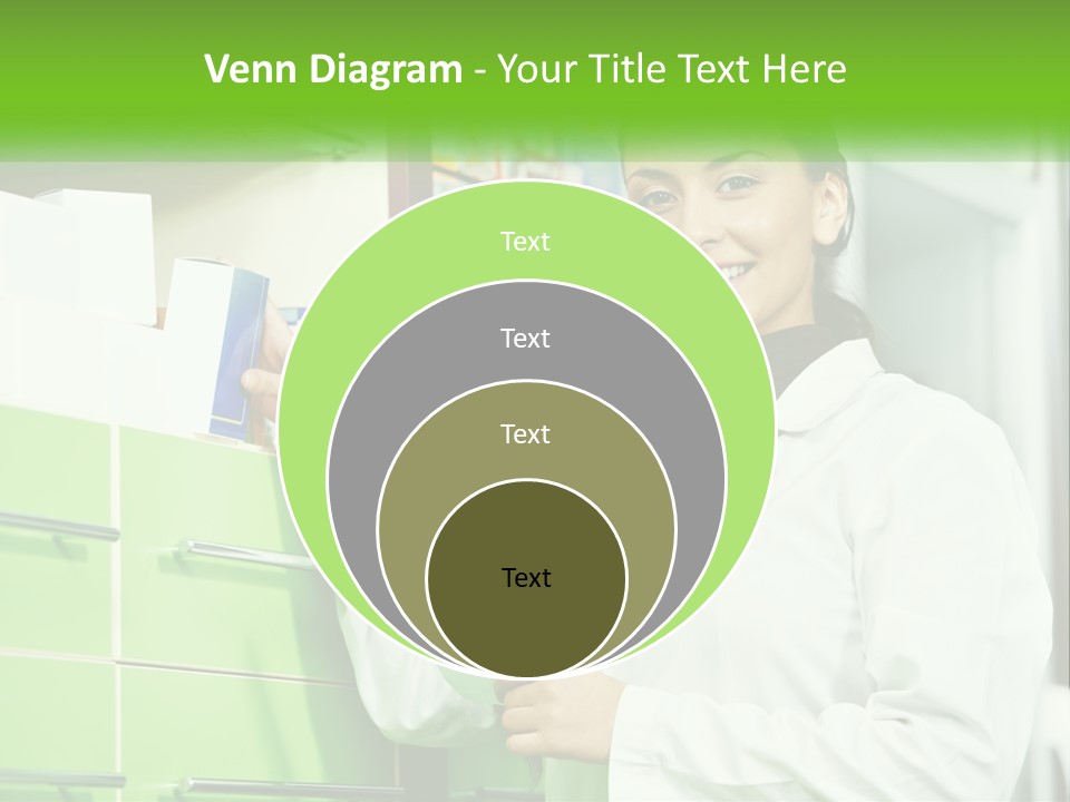 Illness Salesperson People PowerPoint Template