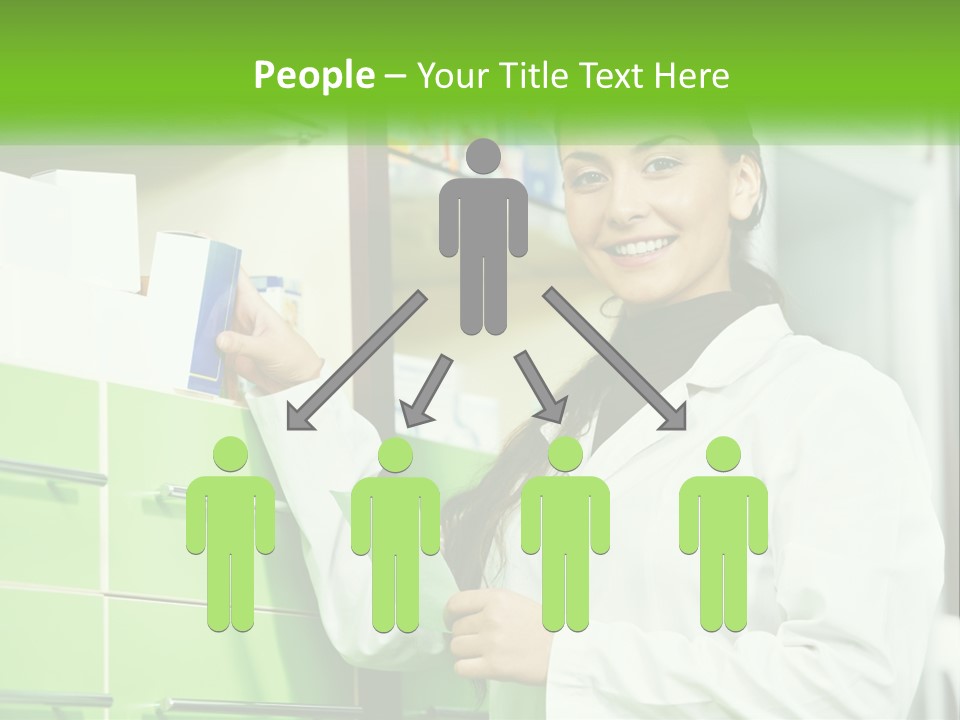 Illness Salesperson People PowerPoint Template