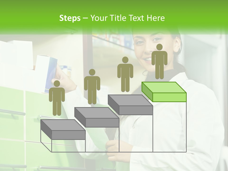 Illness Salesperson People PowerPoint Template