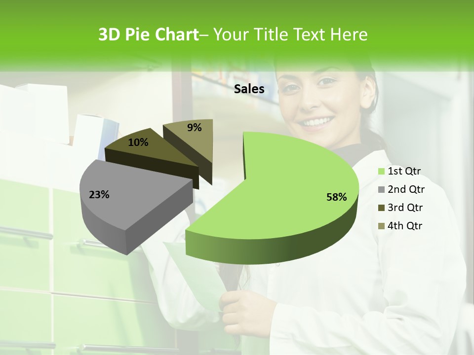 Illness Salesperson People PowerPoint Template
